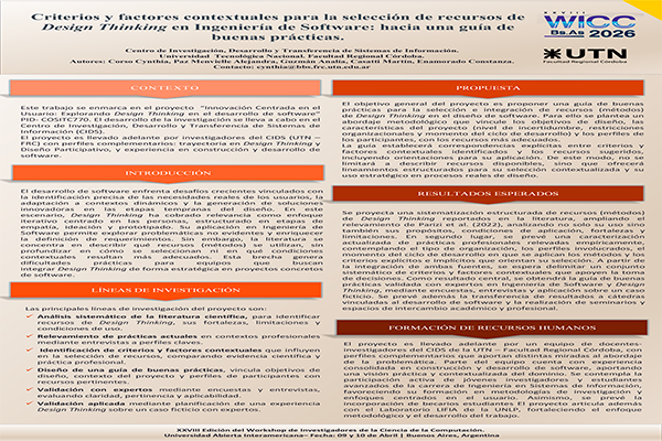 Criterios y Factores Contextuales para la Selección de Recursos